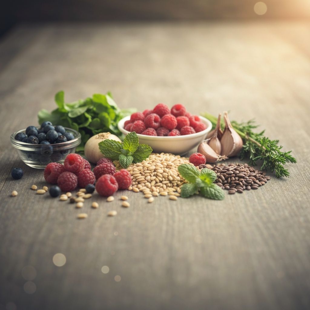 Healthy lifestyle and balanced nutrition choices